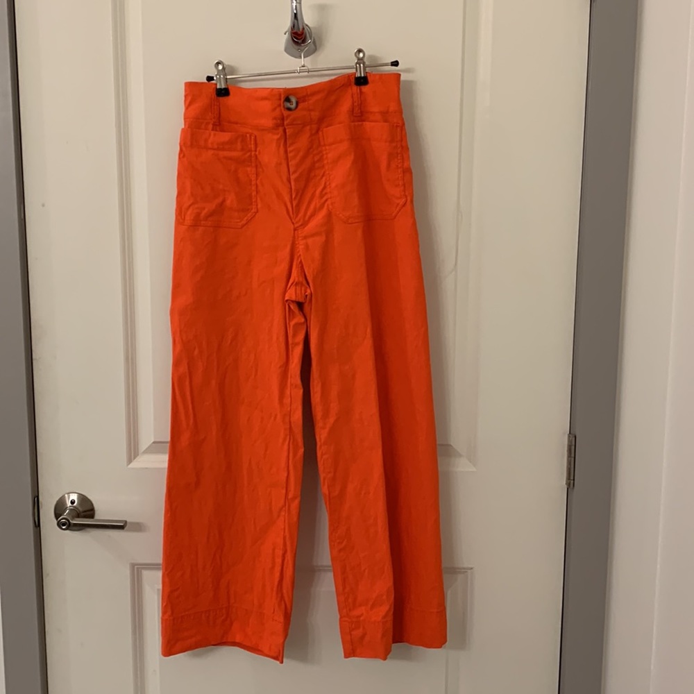 Anthropologie Maeve the Collette Wide Leg Cropped Size 27